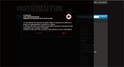 Desktop Screenshot of distribution-x.com